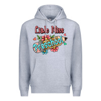 Heather Grey little miss preschool Premium Hoodie - RanaPortraitStore