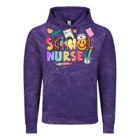 Cloud Purple school nurse Vintage Hoodie - AdoDesignShop