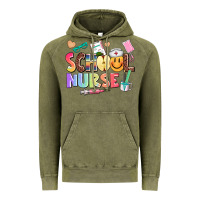 Vintage Olive school nurse Vintage Hoodie - AdoDesignShop