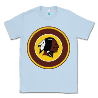Dusty Blue the indian red skins clasic Classic Tee - PixelFlow