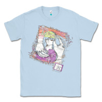 Dusty Blue Kim Mitchell, the Kim Mitchell, Kim Mitchell art, Kim Mitchell vintage Classic Tee - PixelFlow