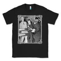 Black Lee Harvey Oswald and the Jack Ru Classic Tee - PixelFlow