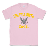 Bubblegum Pink uss fall river ca 131 Classic Tee - PixelFlow