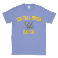 Colony Blue uss fall river ca 131 Classic Tee - PixelFlow