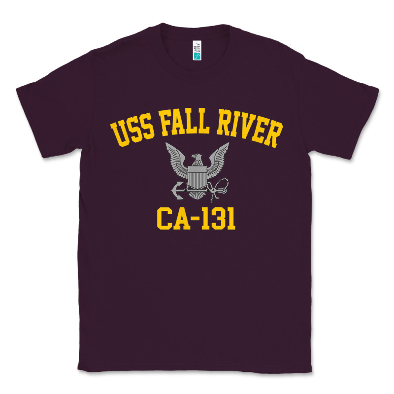 Uss Fall River Ca 131 Classic Tee by PixelFlow | Teevron