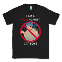 Black i am a mom against cat boys Classic Tee - PixelFlow