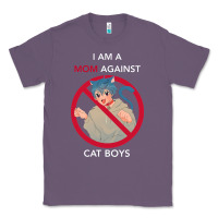 Lavender i am a mom against cat boys Classic Tee - PixelFlow