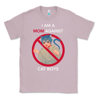 Lilac i am a mom against cat boys Classic Tee - PixelFlow