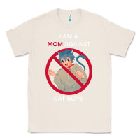 Natural i am a mom against cat boys Classic Tee - PixelFlow