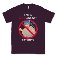 Plum i am a mom against cat boys Classic Tee - PixelFlow