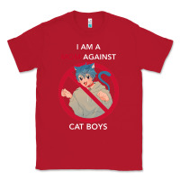 Red i am a mom against cat boys Classic Tee - PixelFlow