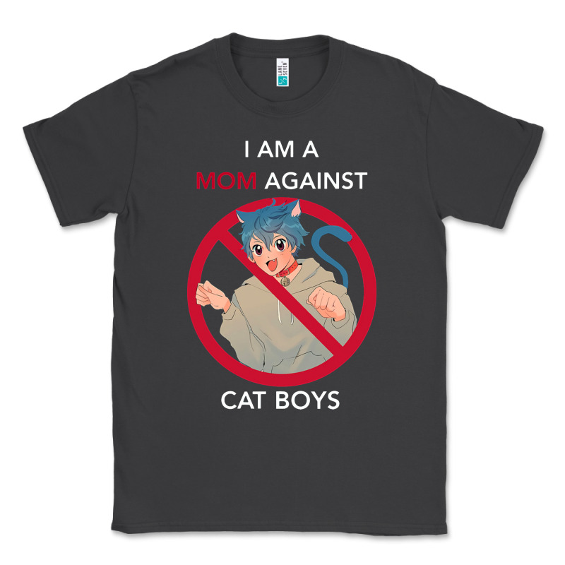 I Am A Mom Against Cat Boys Classic Tee by PixelFlow | Teevron