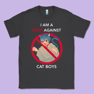 I Am A Mom Against Cat Boys Classic Tee Designed By Pixelflow