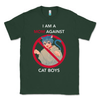 Sports Green i am a mom against cat boys Classic Tee - PixelFlow