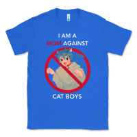 True Royal i am a mom against cat boys Classic Tee - PixelFlow