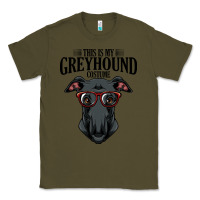 Army Green greyhound t  shirt greyhound t  shirt (3) Classic Tee - PixelFlow