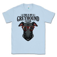 Dusty Blue greyhound t  shirt greyhound t  shirt (3) Classic Tee - PixelFlow
