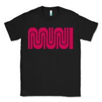 Black sf muni bart    muni Classic Tee - PixelFlow