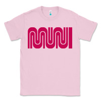 Bubblegum Pink sf muni bart    muni Classic Tee - PixelFlow