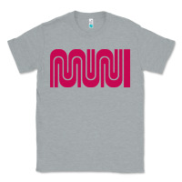 Heather Grey sf muni bart    muni Classic Tee - PixelFlow