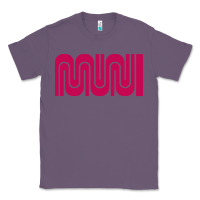 Lavender sf muni bart    muni Classic Tee - PixelFlow