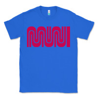 True Royal sf muni bart    muni Classic Tee - PixelFlow
