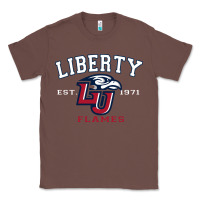 Chestnut liberty university flames football lynchburg virginia sparky the eagle Classic Tee - PixelFlow