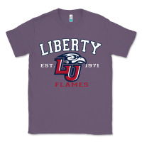 Lavender liberty university flames football lynchburg virginia sparky the eagle Classic Tee - PixelFlow