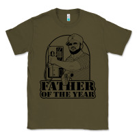 Army Green Gary Plauche Classic Tee - PixelFlow