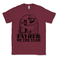 Burgundy Gary Plauche Classic Tee - PixelFlow