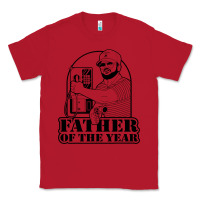 Red Gary Plauche Classic Tee - PixelFlow