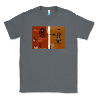 Charcoal Heather It’s Always Sunny Painting Classic Tee - PixelFlow