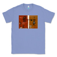 Colony Blue It’s Always Sunny Painting Classic Tee - PixelFlow