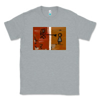 Heather Grey It’s Always Sunny Painting Classic Tee - PixelFlow