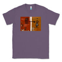 Lavender It’s Always Sunny Painting Classic Tee - PixelFlow