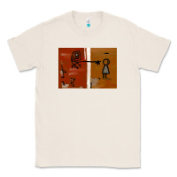 Natural It’s Always Sunny Painting Classic Tee - PixelFlow