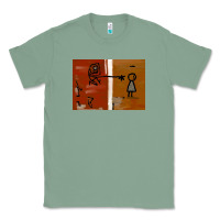 Sage It’s Always Sunny Painting Classic Tee - PixelFlow