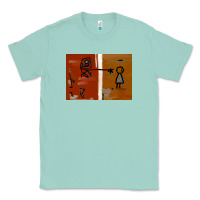 Seafoam It’s Always Sunny Painting Classic Tee - PixelFlow