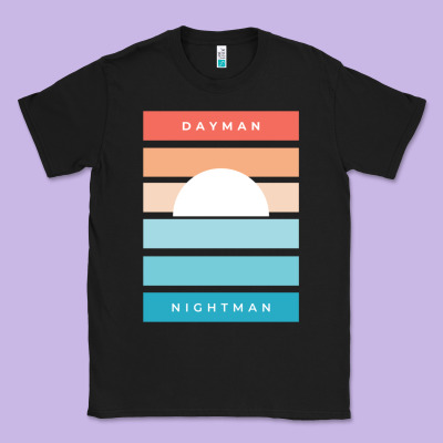 Dayman Nightman - It's Always Sunny Classic Tee Designed By Pixelflow