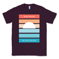Plum DAYMAN NIGHTMAN - It's Always Sunny Classic Tee - PixelFlow