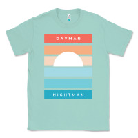 Seafoam DAYMAN NIGHTMAN - It's Always Sunny Classic Tee - PixelFlow