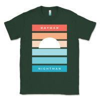Sports Green DAYMAN NIGHTMAN - It's Always Sunny Classic Tee - PixelFlow