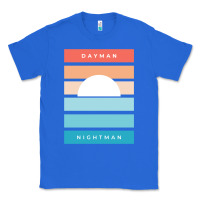 True Royal DAYMAN NIGHTMAN - It's Always Sunny Classic Tee - PixelFlow