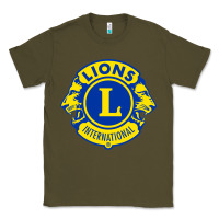 Army Green lions clubs international classic Classic Tee - PixelFlow