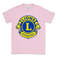 Bubblegum Pink lions clubs international classic Classic Tee - PixelFlow