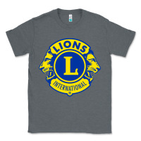 Charcoal Heather lions clubs international classic Classic Tee - PixelFlow