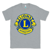 Heather Grey lions clubs international classic Classic Tee - PixelFlow