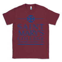 Burgundy saint mary's college belles Classic Tee - PixelFlow