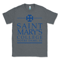 Charcoal Heather saint mary's college belles Classic Tee - PixelFlow