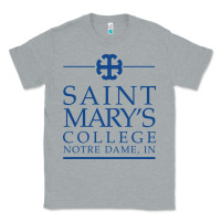 Heather Grey saint mary's college belles Classic Tee - PixelFlow